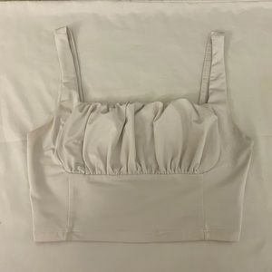 SHEIN white cropped top size small